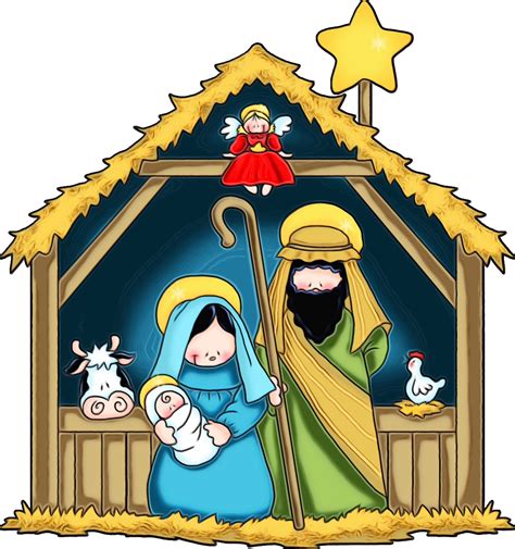 Church Nursery Clipart For Christmas Clipart Nativity