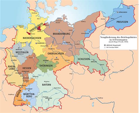 Deutlich farbig voneinander abgesetzt sind die 16 bundesländer, aus denen sich das 357.376 km² große land mit. Proposals and War Aims That Didn't Happen Map Thread ...