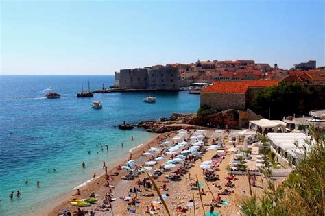 Dubrovnik Beaches Banje Beach Dubrovnik Travel Guide