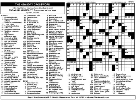 This crossword definitely passes the breakfast test. Crush Printable La Times Crossword | Tristan Website