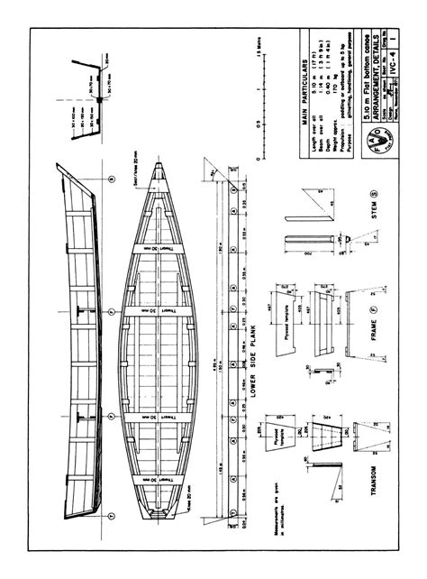 Fishing Boat Designs 1 Flat Bottom Boats Fao Fisheries Technical Paper