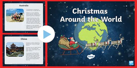 Christmas Around The World Powerpoint Christmas Powerpoint Cultures