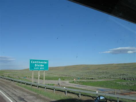 Continental Divide Wyoming Interstate 80 West Of Rawlins W Flickr