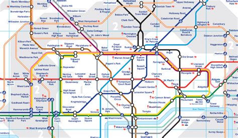 Linhas De Metrô De Londres Mapa De Londres