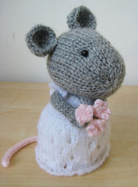 Wedding Mice Pattern By Amanda Berry Pattern Knitted Animals