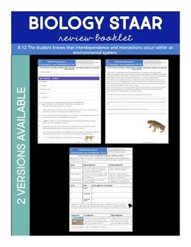 Learn vocabulary, terms and more with flashcards, games and other study tools. STAAR Biology Review Category 5- Interdependence within ...