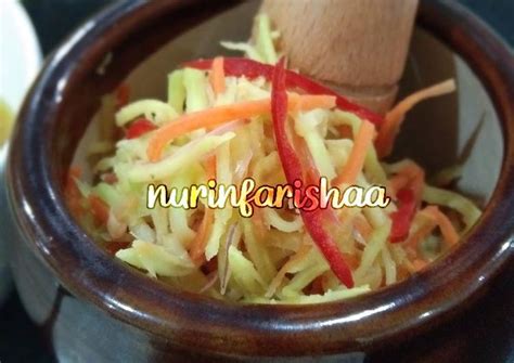 When shopping for fresh produce or meats, be certain to take the time to ensure that the texture, colors, and quality of the food you buy is the best in the batch. Sambal Mangga Kicap - Nam Pla Wan Kuah Rojak Buah Versi ...