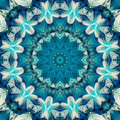 Download Kaleidoscope Mandala Ornament Royalty Free Stock