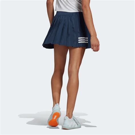 Adidas Womens Club Tennis Pleated Skirt Crew Navy