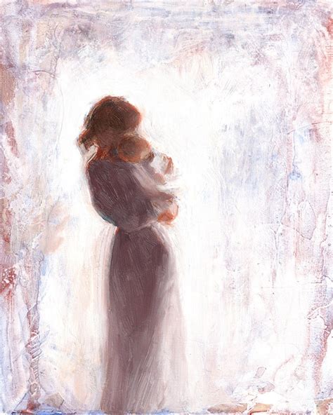 Mother And Child Fine Art Print Of Original Oil Painting Etsy