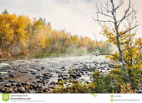 Morning In Autumn Stock Photo Image Of Stones Fall 45400092