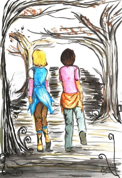 Deviantart More Like Leslie And Jesse Bridge To Terabithia By