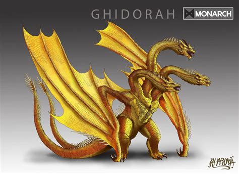 King Ghidorah Fan Art Godzilla Know Your Meme