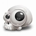 Skull Icon Eyes Icons Funny Googly Clipart