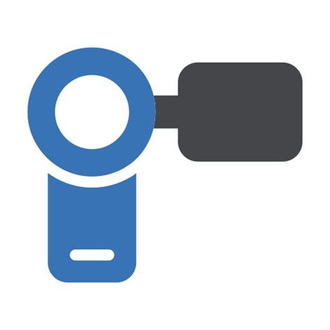 Video Recorder Icon Generic Blue