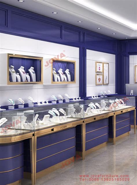 Luxury Jewelry Showcase Jewelry Store Design Jewellery Shop Design