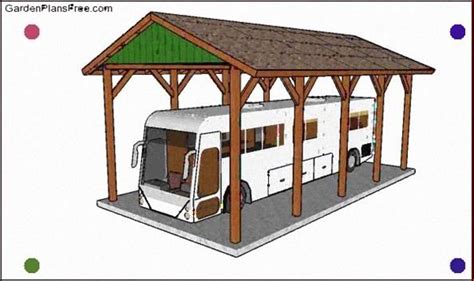 It has room for 2 vehicles and also has additional storage as so if you need just a basic, wooden, free standing carport, then these plans could be for you. 20X40 Rv Carport Plans - Free Pdf Download