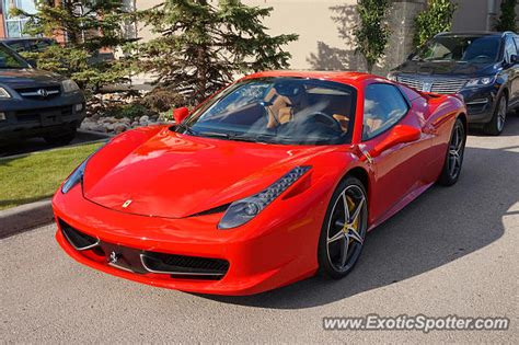 Find used ferrari 458 italias near you by entering your zip code and seeing the best matches in your. Ferrari 458 Italia spotted in Edmonton, Canada on 06/05/2015