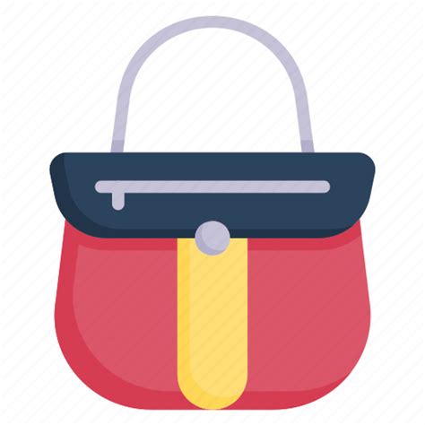 bag handbag purse fashion leather female woman icon download on iconfinder