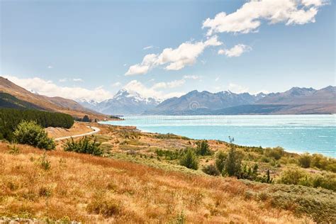 Road Trip Across The South Island Of New Zealand Stock Photo Image Of