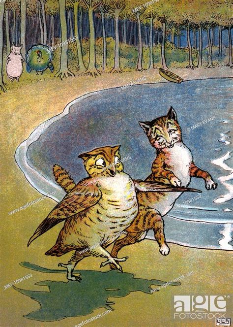 The Owl And The Pussycat By Edward Lear Dancing Along The Shore