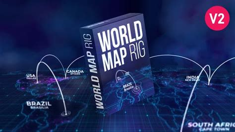 Videohive World Map Rig V2 27809779 - Free Download VFX Projects