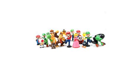 Mario Bros Paquete 17 Figuras Coleccionables Cracken Shop