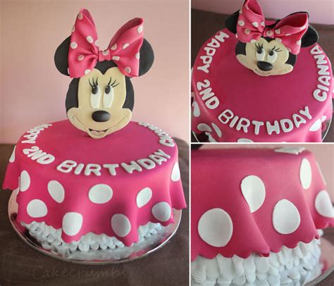 Minnie Mouse Cake by cakecrumbs on DeviantArt