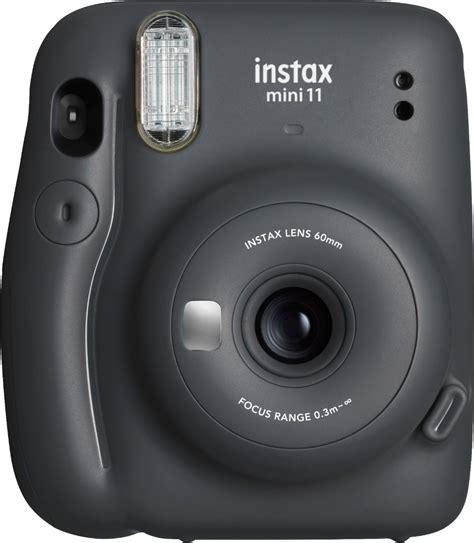 Fujifilm Instax Mini 11 Instant Film Camera Charcoal Gray 16654786