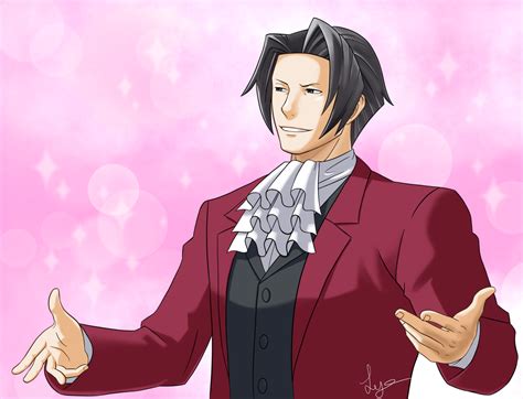 I Think This Edgeworth I Drew For My Stacheworth Comic Turned Out Particularly Handsome Without