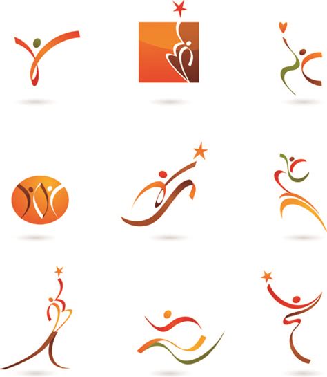 Sports For Logo People Design Vector Vectors Graphic Art Designs In