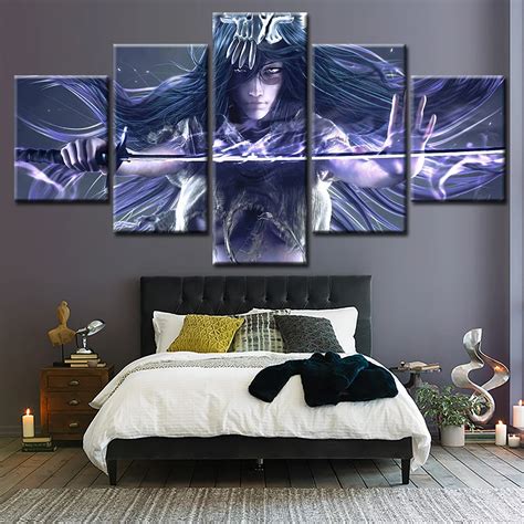 Buy 5 Piece Anime Poster Wall Art Canvas Painting