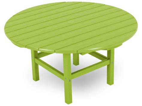 Polywood® Traditional Recycled Plastic 38 Round Conversation Table