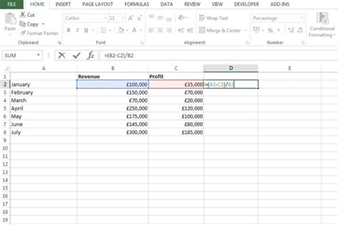 How To Calculate Percentages In Excel Digital Trends