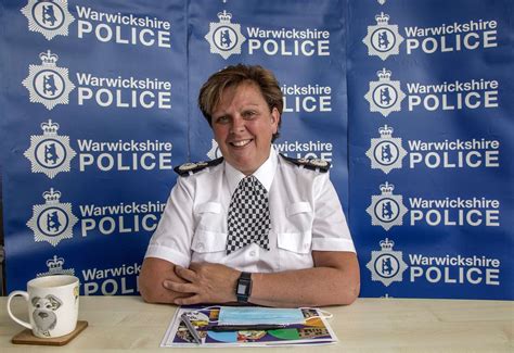 Warwickshire’s highest-ranking police officer Chief Constable Debbie