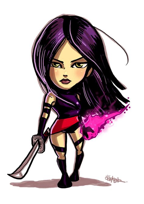 Little Psylocke By Chickenzpunk On Deviantart