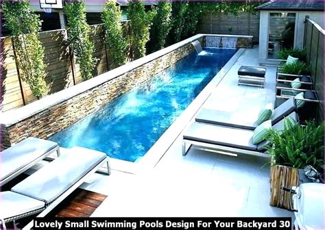 Lovely Small Swimming Pools Design For Your Backyard Homyhomee