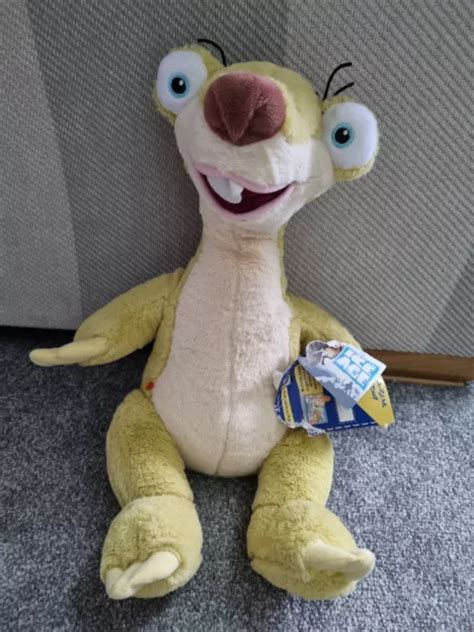 BUILD A BEAR Sid The Sloth Ice Age Soft Toy Plush with tags £40.00