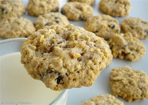 These cookies are extra moist, soft & chewy! Oatmeal Raisin Cookies | Step by Step Recipe | Tickling ...
