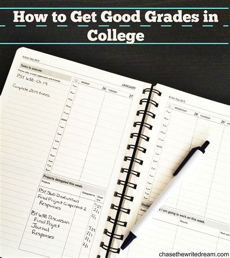 How To Get Good Grades In College 5 Easy Tips