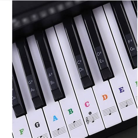 Herzlich willkommen auf unserer webpräsenz. 88/61/54/49 Tastatur Aufkleber Universelles Klavier Transparenter Aufkleber S3F4 | eBay