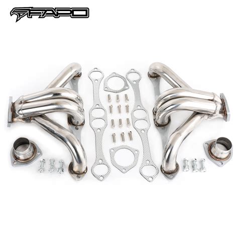 Fapo Hugger Headers For Chevy Small Block Sb V8 262 265 283 305 327 350