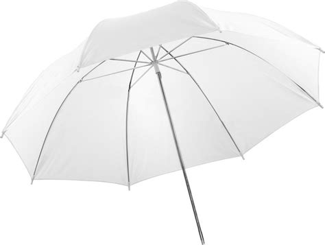 Paraply Halvtransparent Hvit 105 Cm