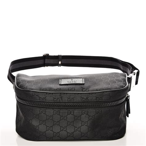 Whatever you're shopping for, we've got it. GUCCI Nylon Monogram Fanny Pack Belt Bag Black 211605