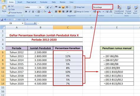 Rumus Excel Mencari Persen Perbedaan Fungsi Excel Vrogue