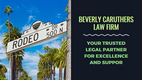 Beverly Caruthers Law Firm Your Trusted Legal Partner For Excellence