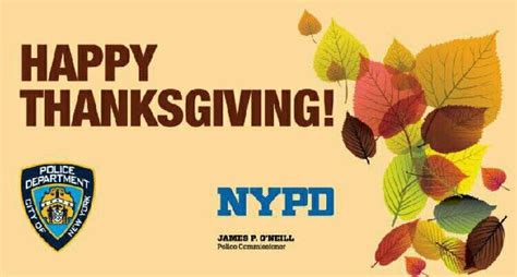 Check spelling or type a new query. Police Commissioner O'Neill's Thanksgiving Message to the ...
