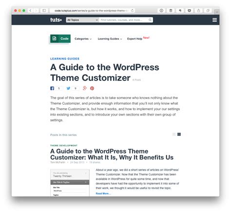 WordPress Menus And The Customizer Tom McFarlin