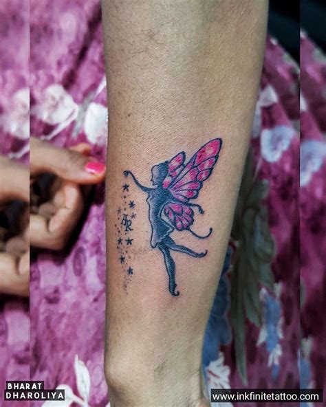 Small Fairy Tattoo For Girls In 2021 Small Fairy Tattoo Fairy Tattoo