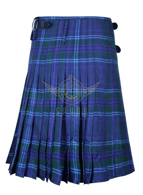 Scottish 8 Yard Kilt Highlander Traditional 8 Yard Tartan Kilts With